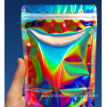 Holographic laser aluminum stand up bags